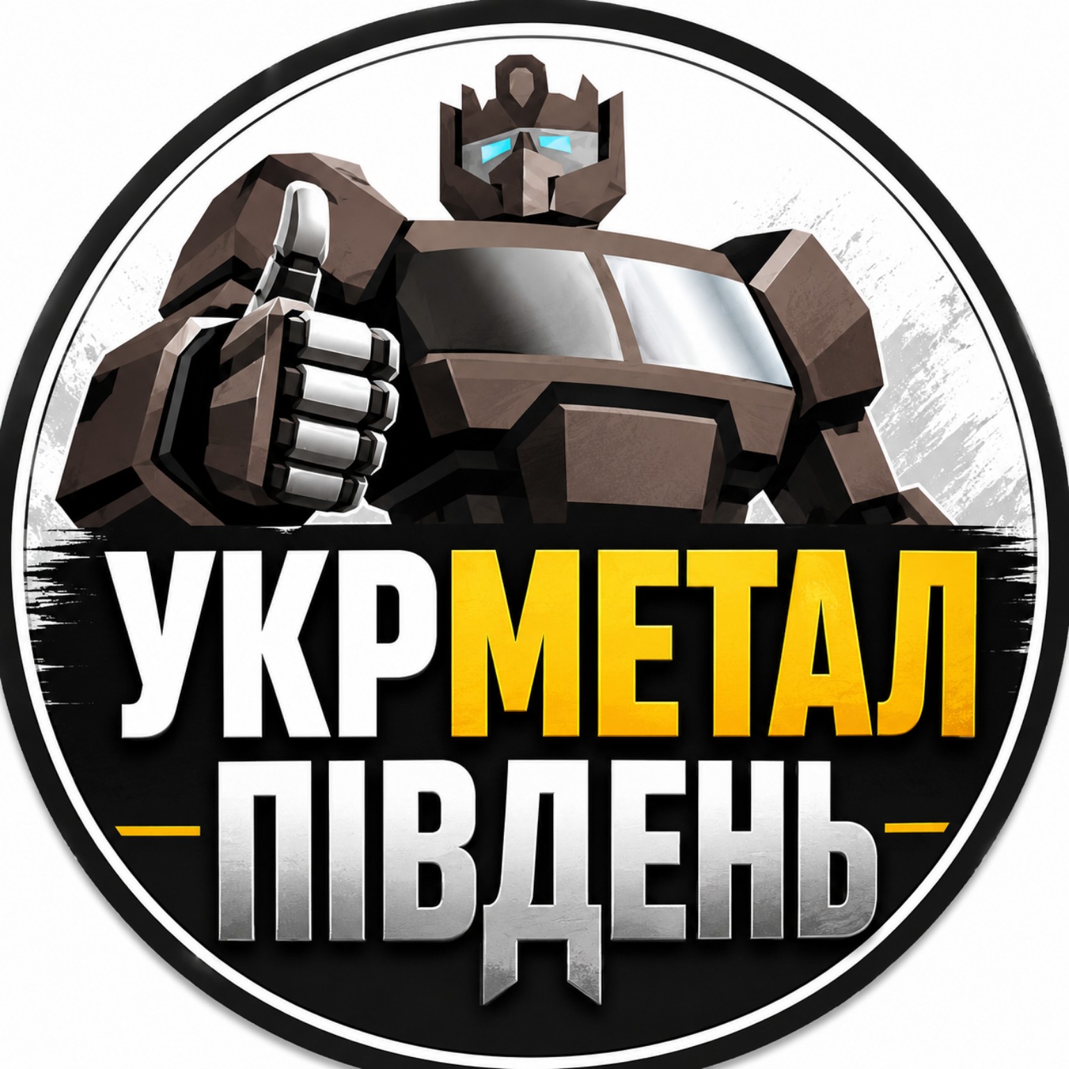 Логотип УКРМЕТАЛ ПІВДЕНЬ